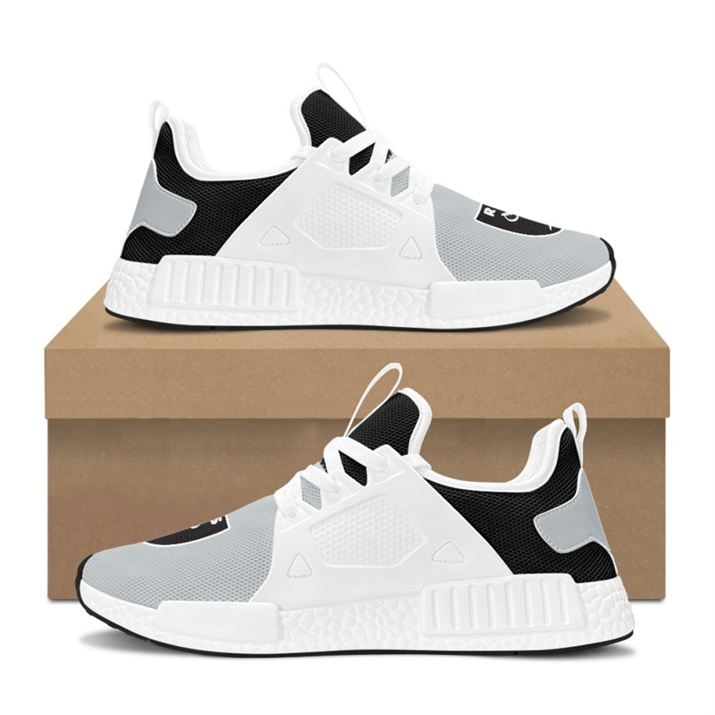 Men's Las Vegas Raiders Lightweight Athletic Sneakers/Shoes 001
